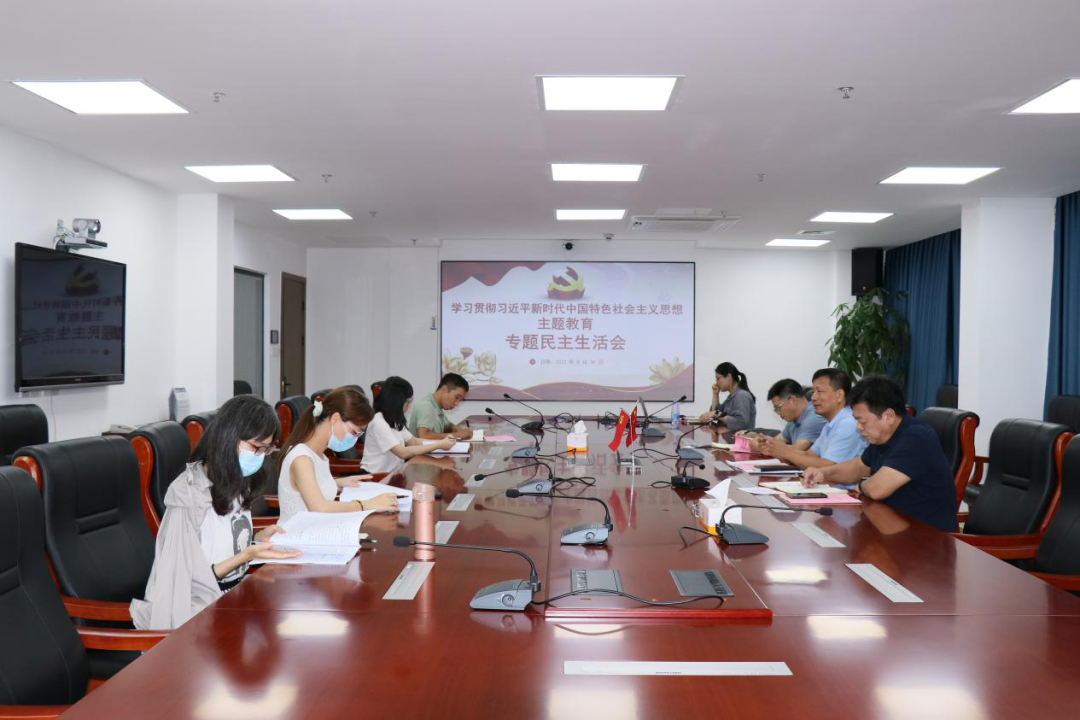 主題教育｜石化設(shè)計(jì)院黨委召開主題教育暨巡察整改專題民主生活會(huì)(圖1)